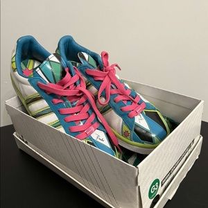 Adidas x Emilio Pucci limited edition sneakers. US 7.5 with box